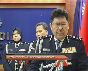 Empat remaja ditahan, suspek rogol berkumpulan