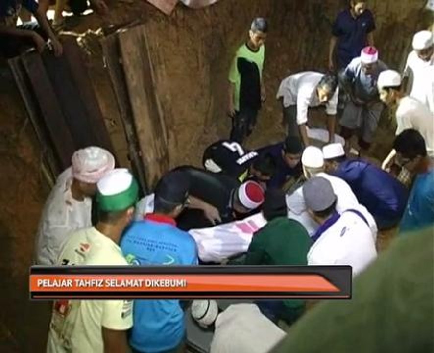Pelajar tahfiz selamat dikebumi