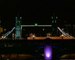 People escorted by police across London Bridge after attack