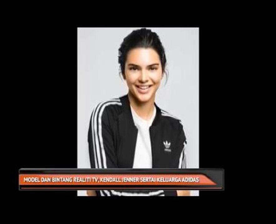 Model dan bintang realiti TV, Kendall Jenner sertai keluarga Adidas