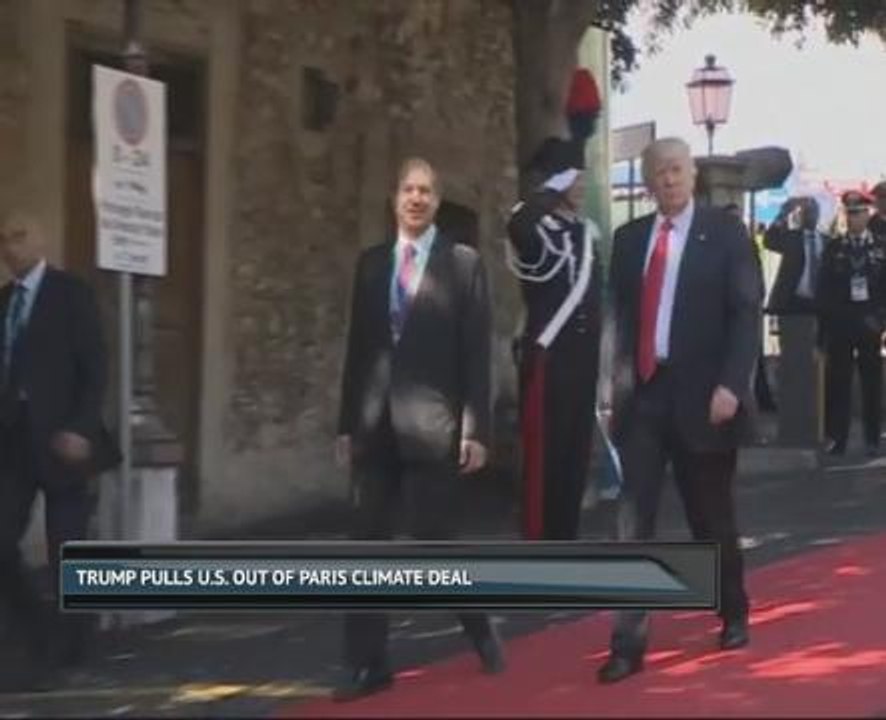 Trump pulls U.S. out of Paris climate deal