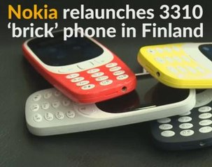 Nokia relaunches classic 'brick' phone in home market Finland