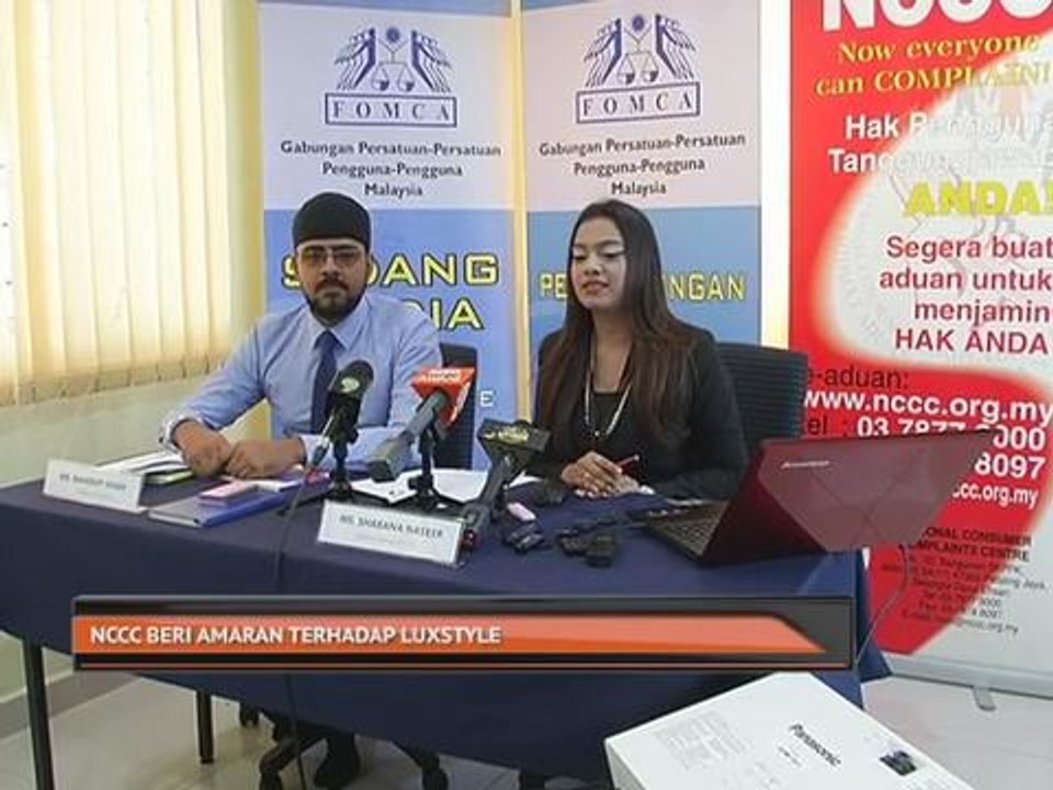 NCCC beri amaran terhadap Luxstyle