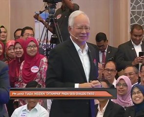 PM janji tiada insiden 'ditampar' pada Sesi Dialog TN50