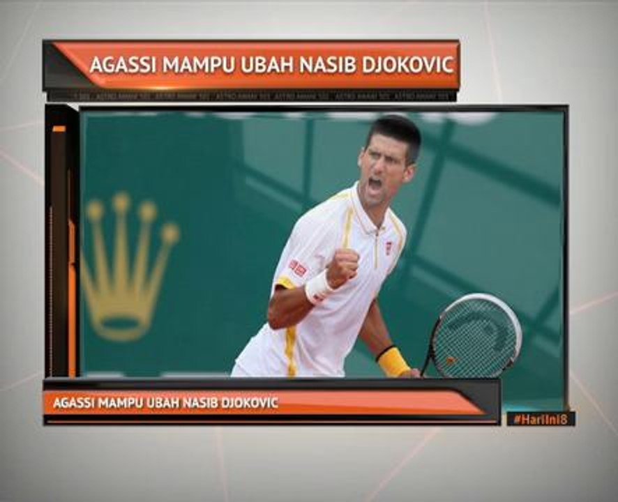 Agassi mampu ubah nasib Djokovic