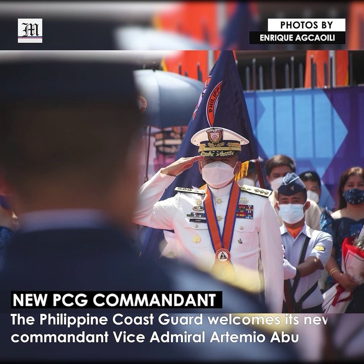 WATCH: New PCG Commandant