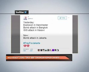 Masyarakat dunia terus beri sokongan kepada Jakarta