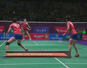 Pasangan beregu lelaki dan wanita akan dipisahkan?