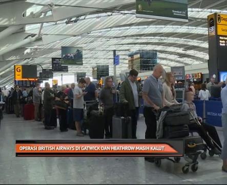 Operasi British Airways di Gatwick dan Heathrow masih kalut