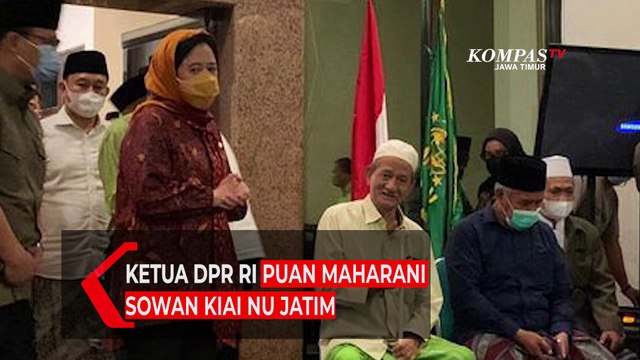 Ketua DPR RI Puan Maharani Sowan Kiai NU Jatim