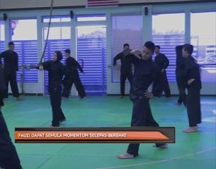 Fauzi dapat semula momentum selepas berehat