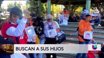 Llegan a Tijuana madres de familia de todo el mundo buscando a sus hijos desaparecidos.