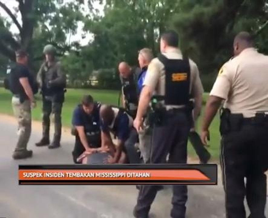 Suspek insiden tembakan Mississippi ditahan