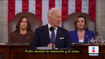 Guerra de Putin en Ucrania dejará a Rusia más débil: Biden