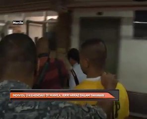 Individu dikehendaki di Manila, Jerri Arraz dalam tahanan