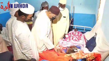 Tchad : Dr. Haroun Kabadi au chevet des blessés à l'hôpital d'Abéché