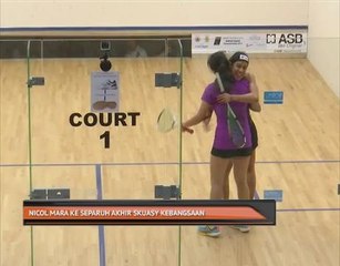 Nicol David ke separuh akhir Skuasy Kebangsaan 2017