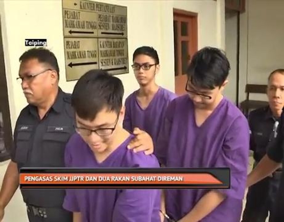 Pengasas skim JJPTR dan dua rakan subahat direman
