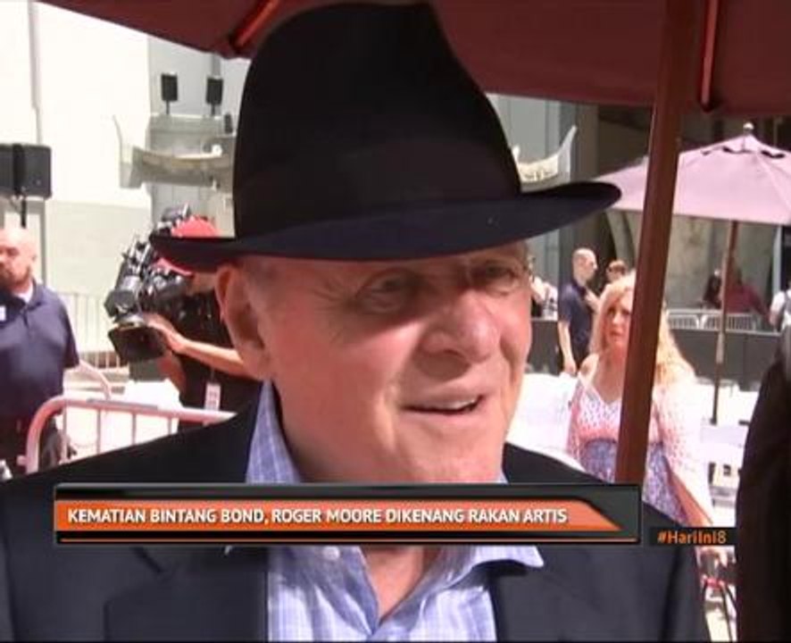 Kematian  bintang Bond, Roger Moore dikenang rakan artis