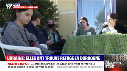Cette mère de famille ukrainienne a trouvé refuge en Dordogne
