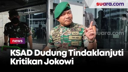 KSAD Dudung Tindaklanjuti Kritikan Jokowi soal Prajurit TNI Tolak IKN di Grup WA