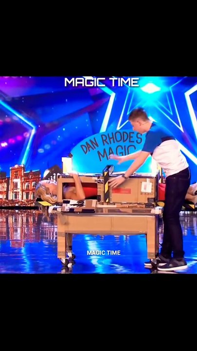 Dan Rhodes On Magicians Got Talent shorts MAGIC - video Dailymotion