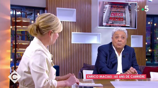 Enrico Macias évoque sa carrière et sa retraite impossible sur le plateau de C à Vous