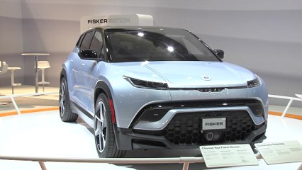 Fisker Ocean at MWC 2022 Barcelona