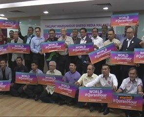 Media utama Malaysia sokong Kempen Malaysia Quran Hour