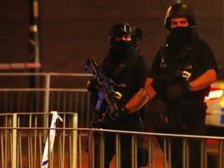 Blast kills 19 at concert; suicide bomber suspected