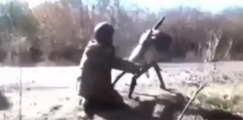 Uçaksavarla ateş ederken "Allahu Ekber" diye bağıran Ukraynalı: Böyle daha iyi vuruyor