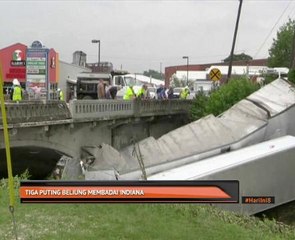 Tiga puting beliung membadai Indiana