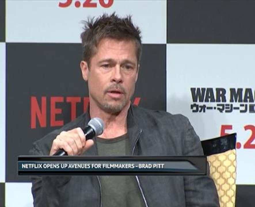 Netflix opens up avenues for filmmakers - Brad Pitt