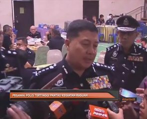 Pegawai polis tertinggi pantau kegiatan rasuah