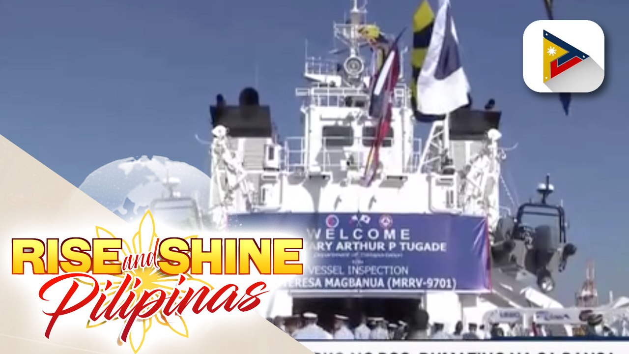 Pinakabagong barko ng PCG, dumating na sa bansa