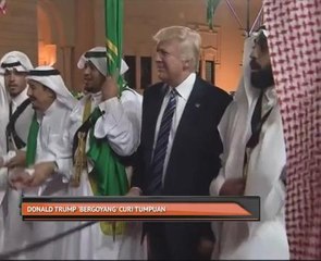 Donald Trump 'bergoyang' curi tumpuan