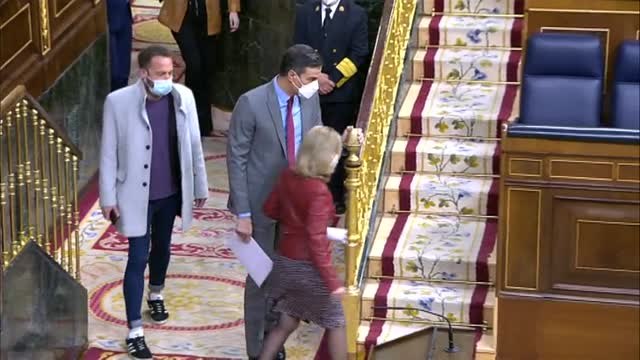 Pedro Sánchez comparece en el Congreso para explicar las decisiones sobre la guerra en Ucrania