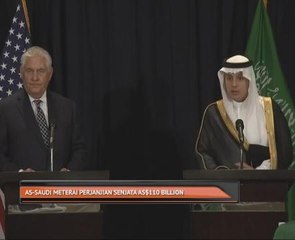 AS-Saudi meterai perjanjian senjata AS$110 bilion