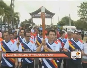 Larian obor Sukan SEA ke-29 mula jelajah Melaka