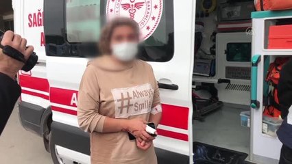 Kavga eden evli çift birbirini yaraladı