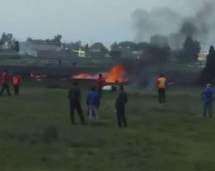 Fatal plane crash outside Mexico City kills all on board