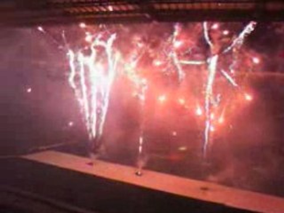 Stade De France Lille-Lyon feux d'artifice 2