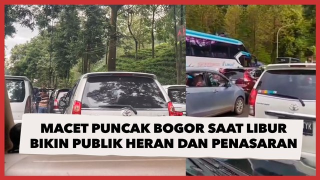 Belasan Jam Habis di Jalan, Kemacetan Puncak Bogor saat Libur Panjang Bikin Publik Heran dan Penasaran