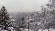 KASTAMONU - Kar yağışı etkili oluyor