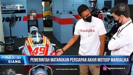 Persiapan MotoGP Mandalika