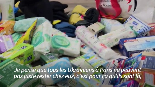 Des Ukrainiens de France se mobilisent pour apporter une aide humanitaire à leur pays