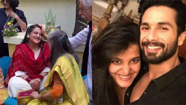 Shahid Kapoor Sister Sanah Kapur Pre Wedding Function Video Viral | Boldsky