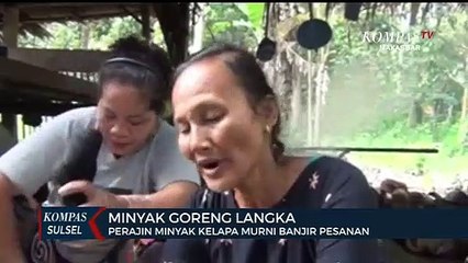 Perajin Minyak Kelapa Murni Banjir Pesanan