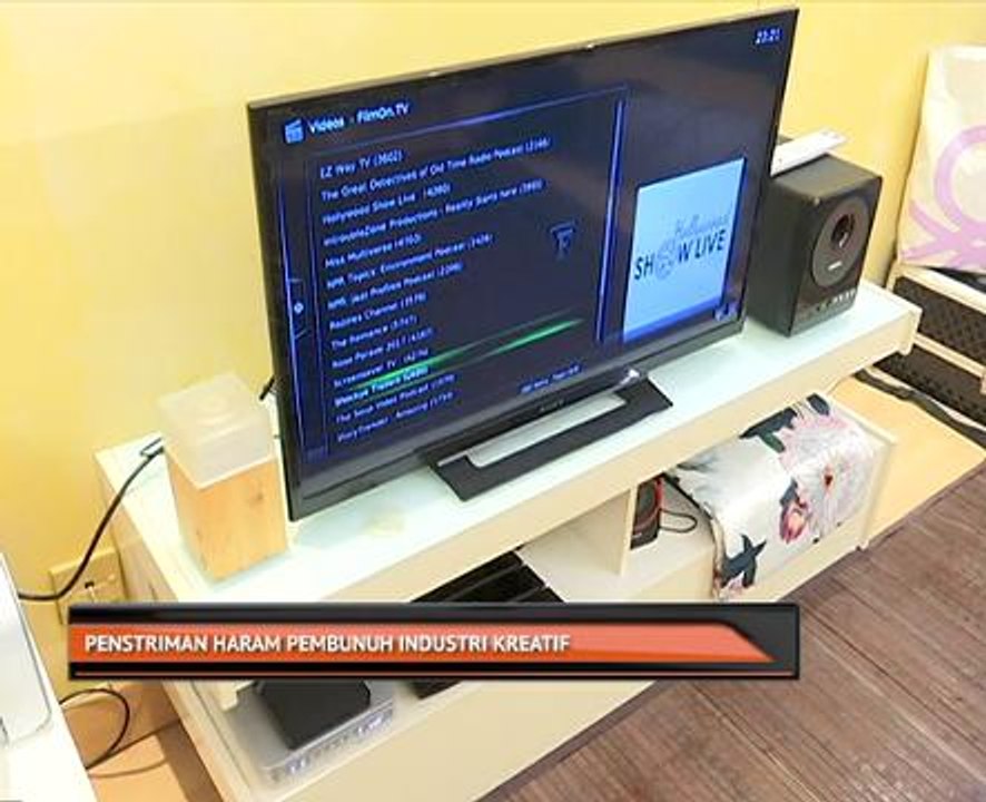 Penstriman haram pembunuh industri kreatif