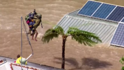 Australia steps up rescue efforts after deadly floods force thousands to flee in eastern states